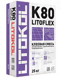 Клей для плитки Litokol Litoflex K80 (25 кг)